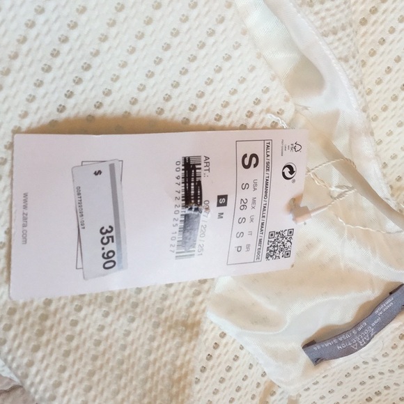 Zara Top NWT - Picture 7 of 8